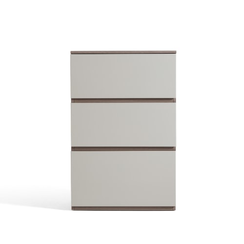 Linspire Rena Chest of 3 Drawers Warm Wood Grey Urban Sales